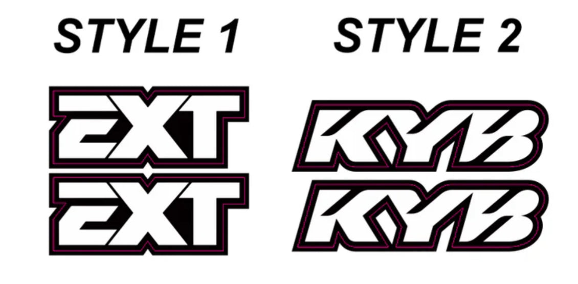 Fork Tube Decal