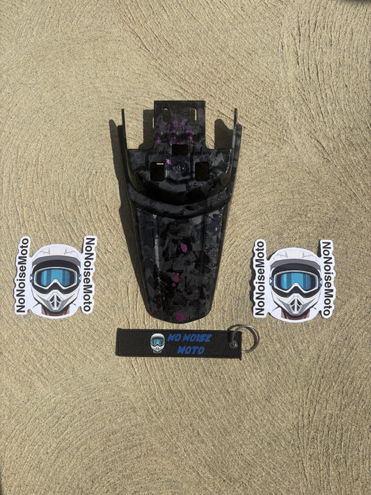 Purple Forged Carbon Surron/Segway Rear fender